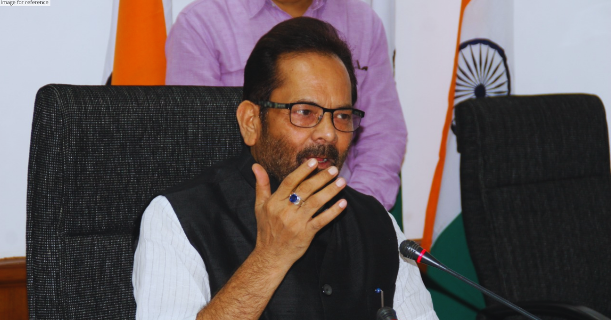 Indians take tremendous pride in Central-Vista project; the Congress party continues to have issues: Union Minister of Minority Affairs Mukhtar Abbas Naqvi